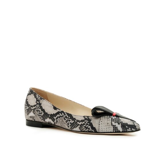 Lady O Faux Snakeskin Ballet Flat - Picture 3 of 3